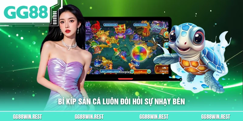 Bí kíp săn cá luôn đòi hỏi sự nhạy bén